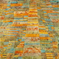 Highway and Byways by Paul Klee - Bauhaus Abstract Art (1929)