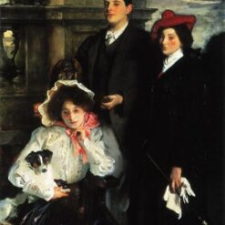 1905 Portrait of Hylda, Almina & Conway – John Singer Sargent Oil Painting, Realism, Tate Britain
