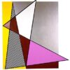 Roy Lichtenstein 'Imperfect Painting' Pop Art – Customizable Magna & Oil Canvas Painting