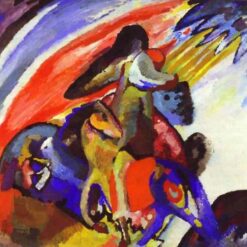 Kandinsky’s Improvisation 12 (Rider) (1910) – Abstract Expressionism