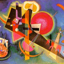 Kandinsky's In Blue (1925) – A Dynamic Exploration of Color, Form, and Emotion in Abstract Expressionism