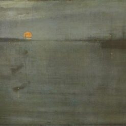 Nocturne: Blue and Gold – Southampton Water by James McNeill Whistler (1872) – Tonalism Landscape Painting