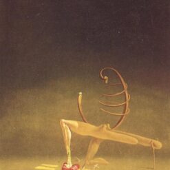 Javanese Mannequin Inspired by Salvador Dali – Surreal Oil on Canvas (1934)