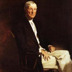 John Singer Sargent Oil Painting – Portrait of John D. Rockefeller, 1917, Realism