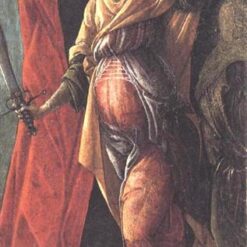 Judith Leaving the Tent of Holofernes by Sandro Botticelli – Early Renaissance Tempera on Panel