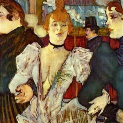 Toulouse-Lautrec's La Goulue at the Moulin Rouge, 1892 – Famous Parisian Nightlife Art