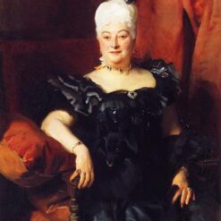 John Singer Sargent 'Lady Fauden Phillips' Realist Oil Portrait – Fine Art Reproduction on Canvas