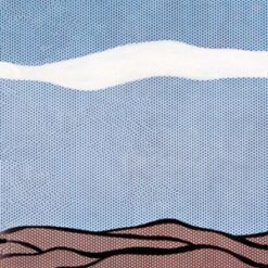 Pop Art 'Landscape' by Roy Lichtenstein – Magna & Oil Painting on Canvas