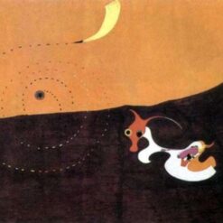 Inspired by Joan Miró’s Landscape (The Hare) – Surreal Abstract Oil on Canvas (130 x 195 cm)
