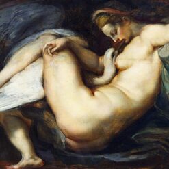 Leda and the Swan by Peter Paul Rubens – Late 16th Century Baroque Art on Panel