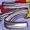 Roy Lichtenstein 'Little Big Painting' Pop Art Abstract – Customizable Oil Painting on Canvas