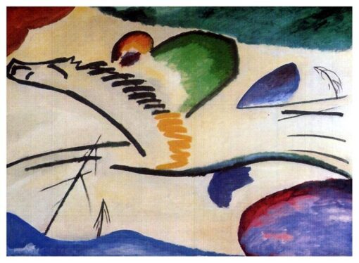 Wassily Kandinsky – Lyrical (Lyrics) (1911) – A Triumph of Abstract Expression