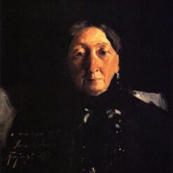 Oil Painting Inspired by John Singer Sargent’s Madame Francois Buloz – Realistic Portrait on Canvas
