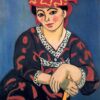 Custom Oil Painting Inspired by Henri Matisse – 'Madame Matisse, The Red Madras Headdress' (1907) – Expressionist Portrait on Canvas