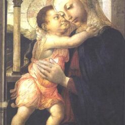 Madonna and Child by Sandro Botticelli – Early Renaissance Tempera on Panel, Uffizi Gallery