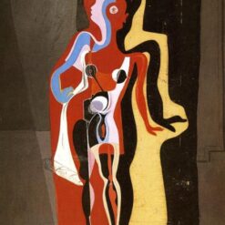 Cubist-Inspired Mannequin by Salvador Dalí – 1926-1927 Oil on Canvas