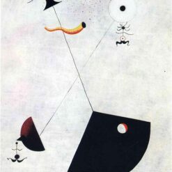 Inspired by Joan Miró’s Maternity (1924) – Surrealist Figurative Oil Painting (92 x 73 cm)