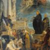 Baroque Oil Painting Reproduction of "Miracle of St. Francis" by Peter Paul Rubens
