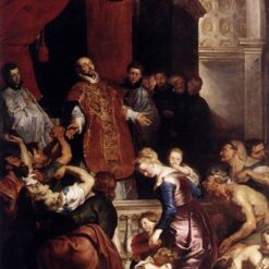 Baroque Religious Art Reproduction – "Miracles of St. Ignatius" by Peter Paul Rubens