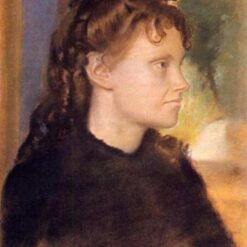 Buy Mme. Theodore Gobillard by Edgar Degas – Stunning 1869 Pastel Portrait