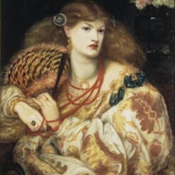 Monna Vanna Portrait by Dante Gabriel Rossetti – Oil Painting Reproduction from Tate Britain