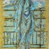 Morning Glories by James McNeill Whistler (c.1869) – Tonalist Pastel Portrait