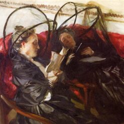 John Singer Sargent Oil Painting – Mosquito Nets, 1908, Realism Genre Painting