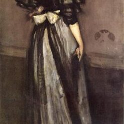 Mother of Pearl and Silver: The Andalusian - 1888 Portrait by James McNeill Whistler