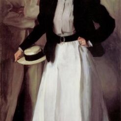 John Singer Sargent Oil Painting – Mr. and Mrs. Isaac Newton Phelps Stokes, 1897, Realism Portrait