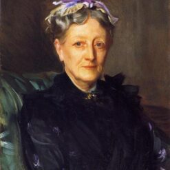 John Singer Sargent 'Mrs. Frederick Mead (Mary Eliza Scribner)' Realism Portrait – Fine Art Reproduction on Canvas