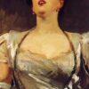 John Singer Sargent 'Mrs. George Batten' Portrait – 1897 Realist Oil Painting on Canvas