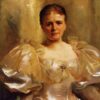 1896 Portrait of Mrs. William Shakespeare (Louise Weiland) – John Singer Sargent Realism Oil on Canvas