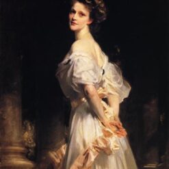 John Singer Sargent 'Nancy Astor' Realism Portrait – Fine Art Reproduction on Canvas