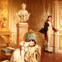 Romanticism Masterpiece – Napoleon’s Farewell to Josephine by Laslett John Pott, High-Quality Replica