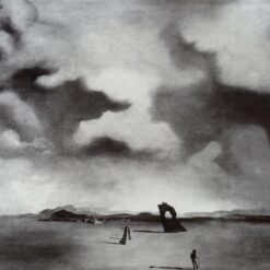 Surreal Night Landscape Inspired by Salvador Dali – Night Spectre on the Beach
