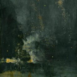 Nocturne in Black and Gold – The Falling Rocket by James McNeill Whistler (1875) - Tonalist Cityscape