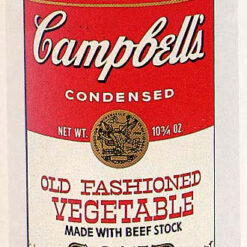 Andy Warhol Campbell's Soup Can (Old Fashioned Vegetable) – Iconic Pop Art Still Life