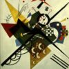 Wassily Kandinsky’s On White II – 1923 Abstract Art Oil Painting Replica