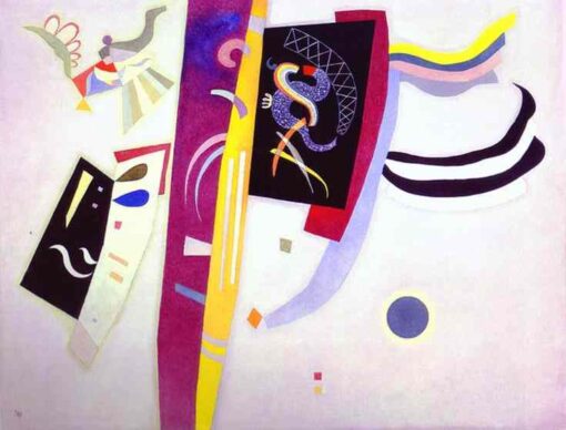 Wassily Kandinsky – Orange-Violet (1935) – A Bold Dance of Color and Form