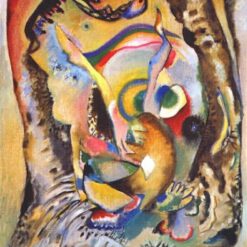 Wassily Kandinsky – Painting on Light Ground (1916) – The Intersection of Color and Light in Abstract Expression