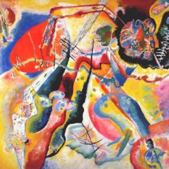 Wassily Kandinsky – Painting with Red Spot (1914) – An Icon of Modernist Abstraction
