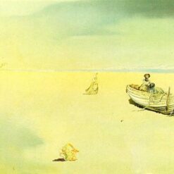 Surreal Landscape Inspired by Salvador Dali – Paranoiac-Astral Image (1934)