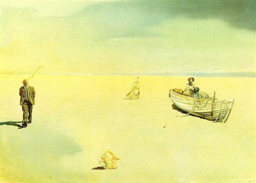 Surreal Landscape Inspired by Salvador Dali – Paranoiac-Astral Image (1934)