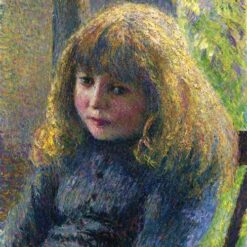 Paul Emile Pissarro" – Pointillist Portrait by Camille Pissarro (1890) for Art Collectors