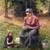 peasant woman and child eragny 1893.jpgLarge