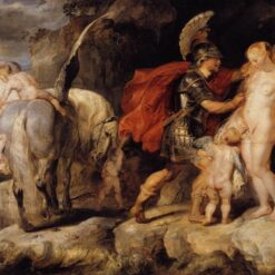 Perseus Freeing Andromeda" Reproduction – Peter Paul Rubens Baroque Mythological Painting