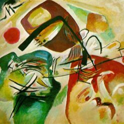 Wassily Kandinsky – Picture with a Black Arch (1912) – Monumental Abstract Expression