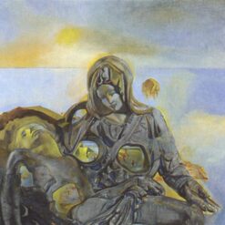 Religious Surrealism Inspired by Salvador Dali's "Pieta" – A Masterpiece of Expressionism and Surrealism