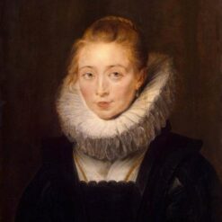 Portrait of a Chambermaid of Infanta Isabella – Oil Painting Reproduction by Peter Paul Rubens (c.1625)