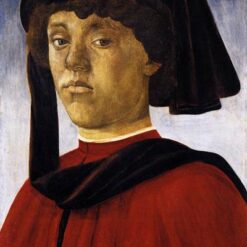 Portrait of a Young Man by Sandro Botticelli - Early Renaissance Portrait, 1469